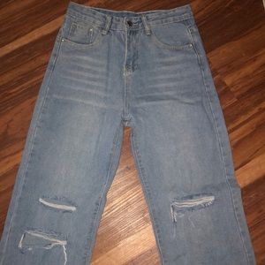 Ripped jeans never worn